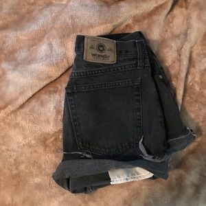 Homemade wrangler shorts
